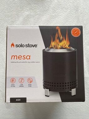 Mesa Tabletop Fire Pit - Ash